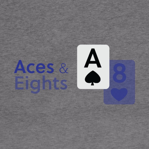 blue and white Aces and Eights by Aces & Eights 